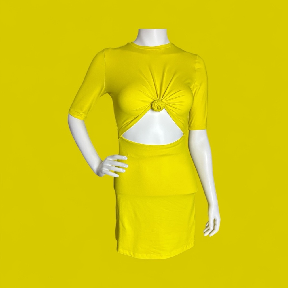 Susana Monaco Bright Yellow Dress